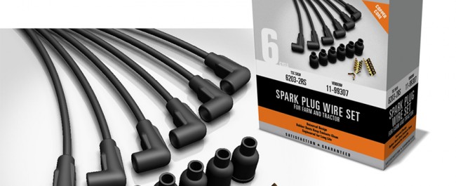 Spark Plugs - package rendering by Joe Condon